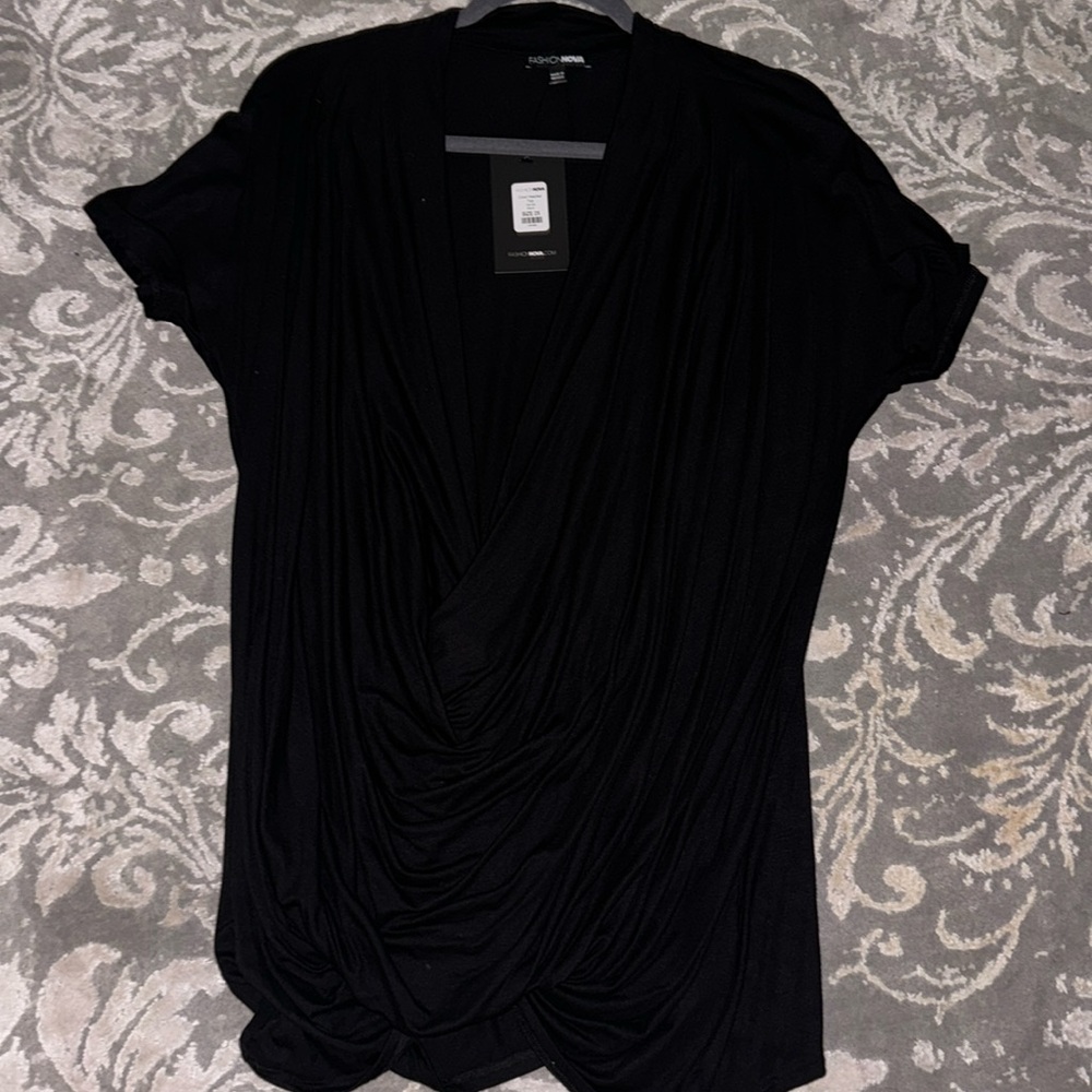 DEEP V FASHION NOVA TOP